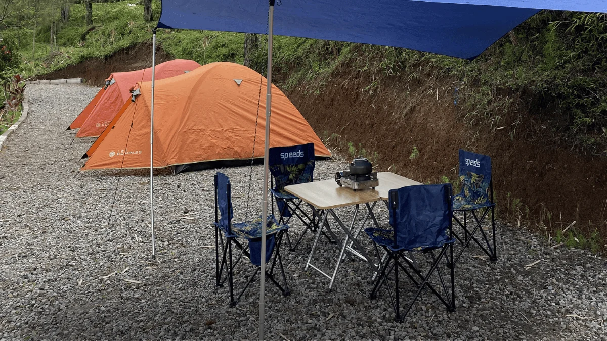 Fasilitas Tenda Lengkap dan Nyaman